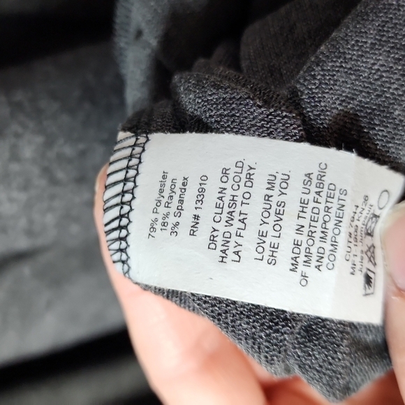 NWT Jules Jump suit xl charcoal grey - Picture 7 of 7